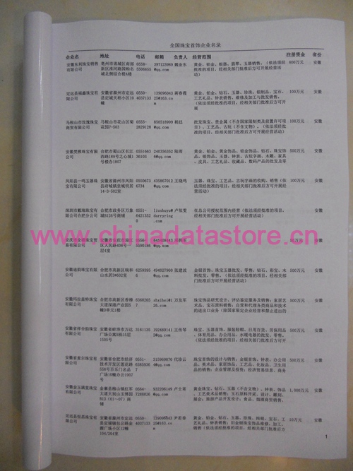 中國珠寶企業(yè)黃頁可開展精準(zhǔn)營銷，電話營銷、郵件營銷、傳真營銷等等多管齊下，圓您銷售冠軍夢