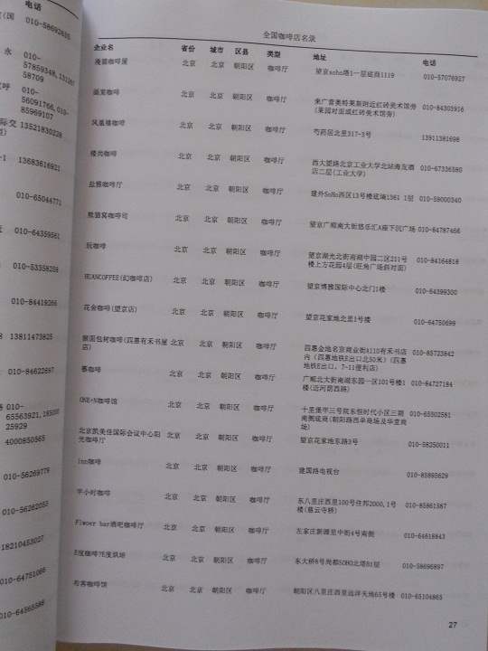 全國(guó)咖啡店名單助您立刻獲得大量潛在客戶信息，大大減少銷售成本，是您的事業(yè)事半功倍